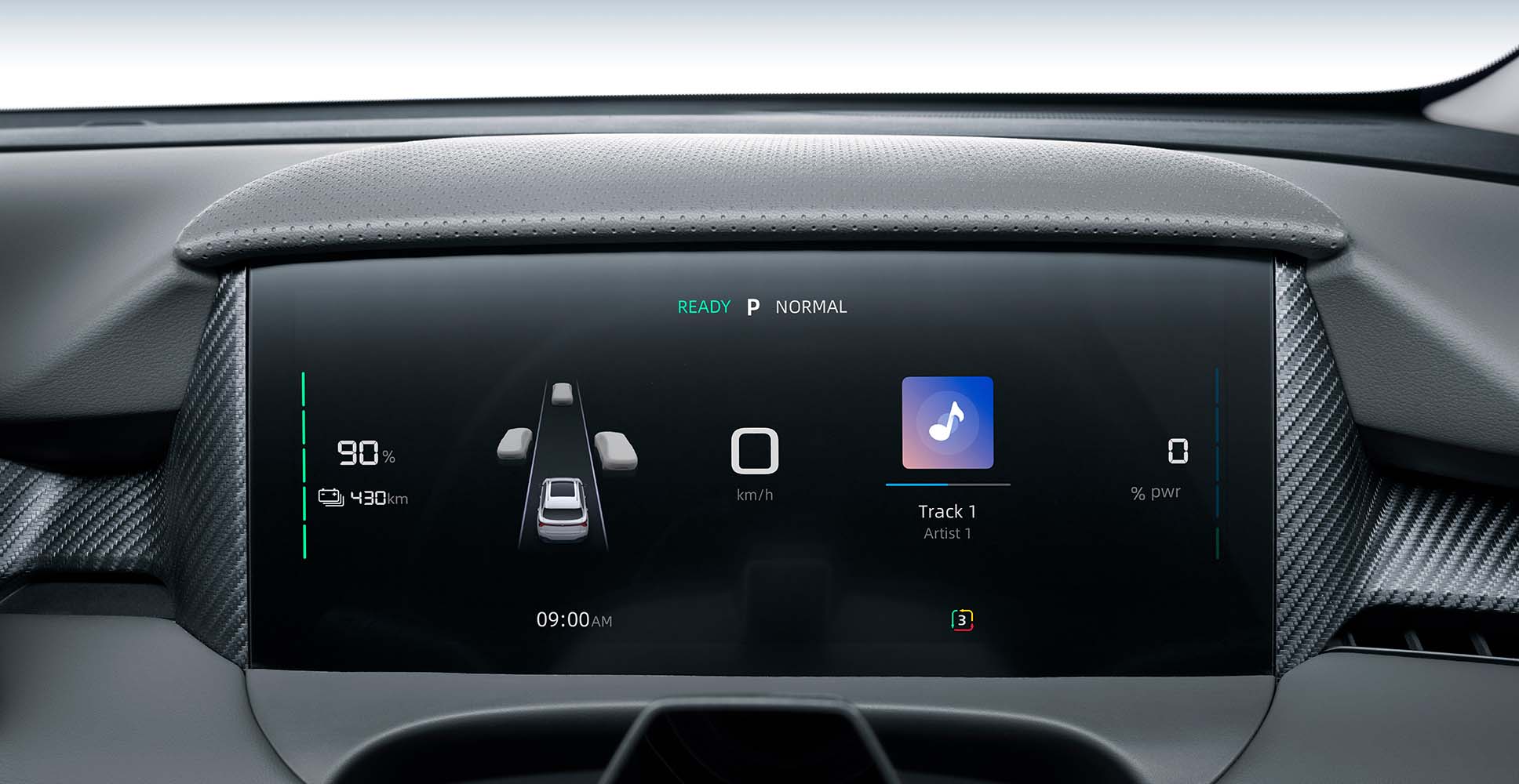 MGS5 EV 10,25-Zoll Instrumentendisplay